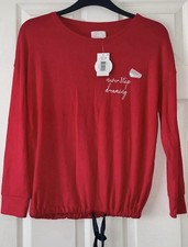 Ladies 12-14 medium red soft