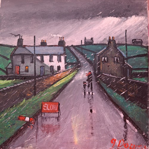 Original oil painting james - oil,