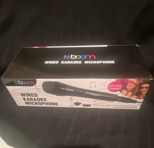 Boom wired karaoke microphone - boom,