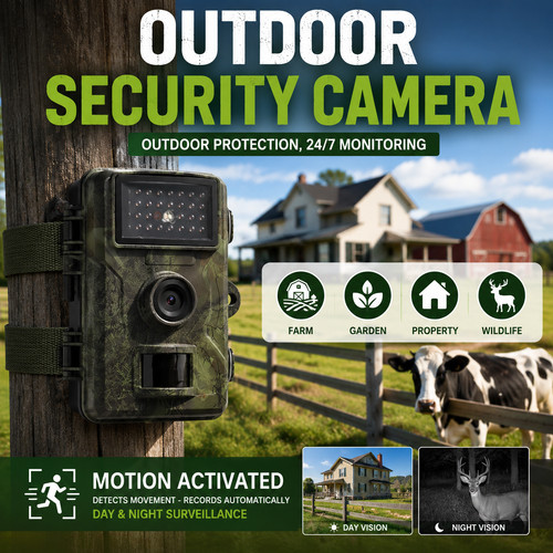 Trail camera outdoor - trail,