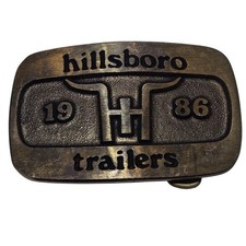 Cattle Trailers Belt Buckle