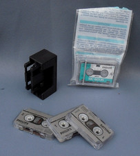 3 x Philips micro cassettes LFH0005 30 mins + NEW Maxell MC-60Uk 60 mins tape