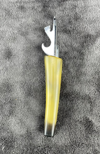Butterscotch bakelite bottle - butterscotch,