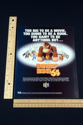 Donkey kong nintendo 64 - donkey,