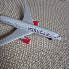 Virgin Atlantic Airbus A350 Single Die Cast Model Toy Plane - Daron