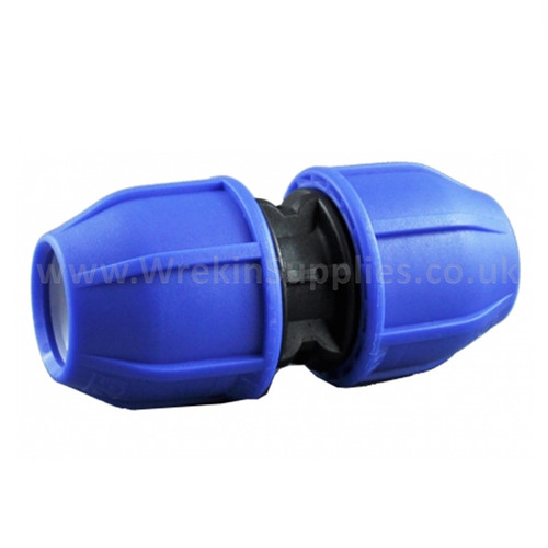 Straight coupler mdpe plastic - straight,