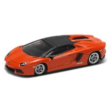 1/64 Lamborghini Aventador Roadster Model Car Diecast Metal Toy Vehicle Orange