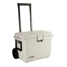 Coleman Pro 55 QT Wheeled Cool Box Camping Campervan 5 Days Ice Retention