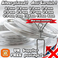 Silver Plated Craft wire /