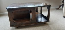 Ercol Pandora coffee table in dark elm
