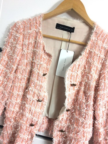 A332 zara blazer - a332, coral