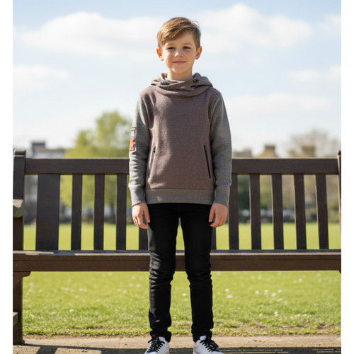 Boys spring hoodie casual - spring,