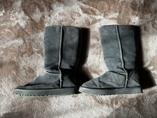 Grey Ugg Classic Genuine li