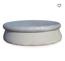 Round Grey Cover For 10ft