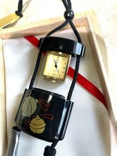 Japanese Inro Style Watch with