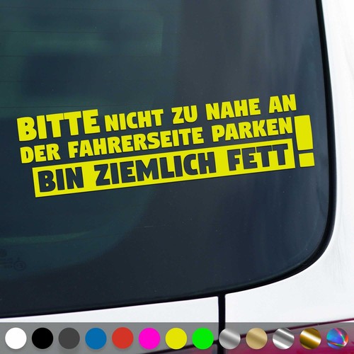 Fat sticker not too - fat,