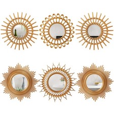 Namalu 6 Pcs Sunburst Mirror