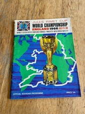 Football Programme 1966 World