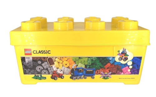 Lego yellow storage toy - storage, box