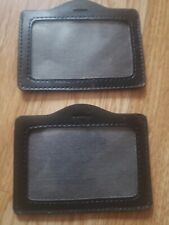 2X HORIZONTAL Leather ID