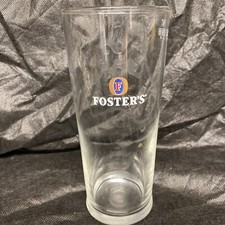 Fosters (embossed) Pint Glass Part Of Collection L@@k 1990 -2010