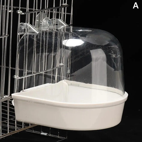 Hanging bird bath - hanging, parrot