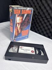 Hard Target VHS Cassette Tape