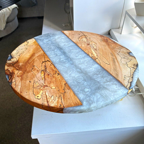 Handmade large 30cm round wood - large,