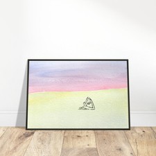 Zen Watercolor Series 3 Yoga