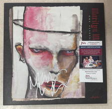 MARILYN MANSON "One Assassination"  Signed  12' Vinyl Record Album JSA