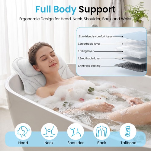 Full body bath pillow - body,