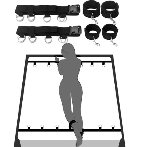 Bondage bed restraint - restraint, couples