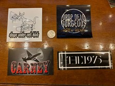 Drop Dead, Gorgeous/Lot of 4/Random Stickers RARE + Free flag sticker