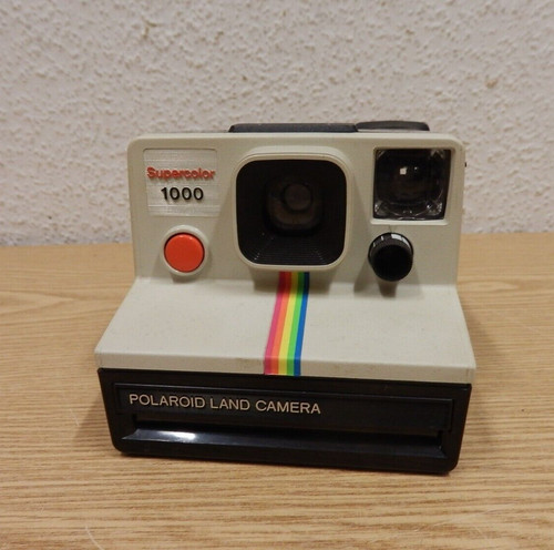 1970s polaroid land camera - polaroid,
