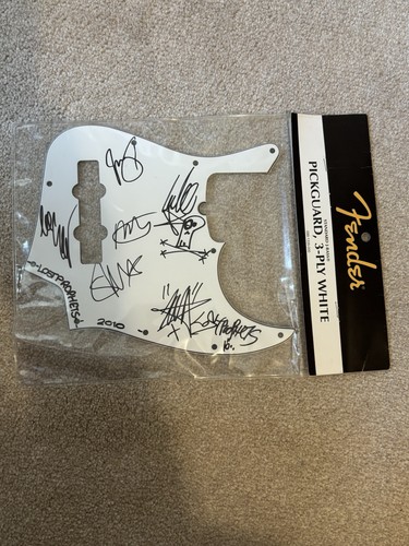 Lost prophets autographed - lost,