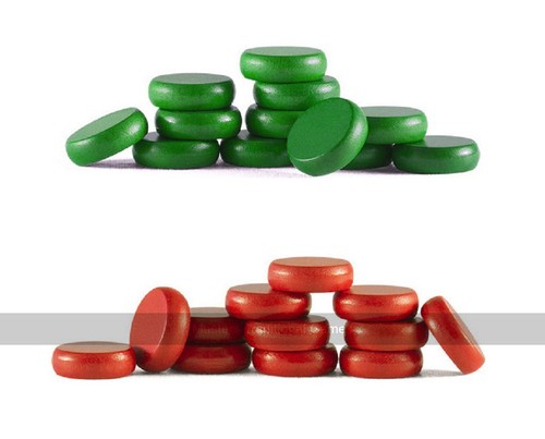 Set red green under size - set, red/green