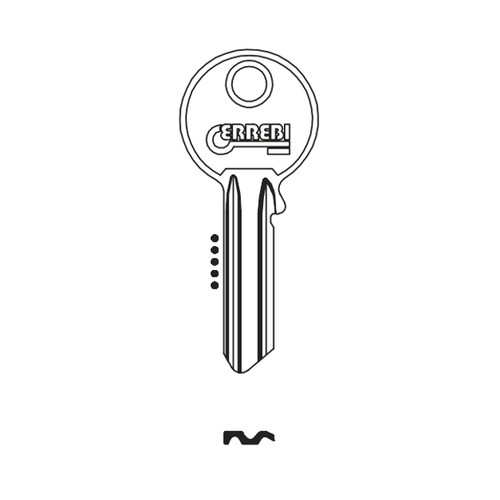 U5d key blank universal - blank,