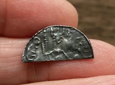 ANGLO SAXON. EDWARD THE CONFESSOR (1042-1066) SILVER ‘CUT’ HALFPENNY.