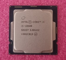 Intel Core i5-10600 3.30GHz Socket LGA1200 Processor CPU SRH37 desktop pc