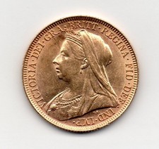 1896 Gold Sovereign, Victoria