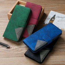 Flip Leather Wallet Case Stand