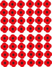 Poppy Sticker Remembrance