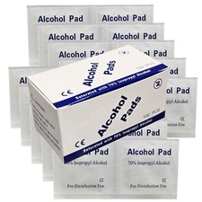 FASTAID TOP QUALITY 70% ISOPROPYL ALCOHOL SWABS WIPES CPU NAIL HEATSINK TATTOO