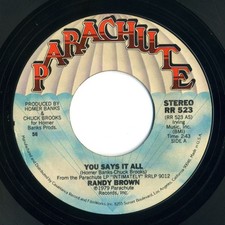 Randy Brown (2) - You Says It