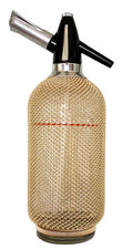 Vintage Soda Siphon Gold Wire
