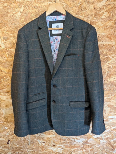 Cavani tweed blazer mens - cavani,