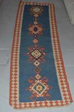 HANDMADE Shirazz Killim with A