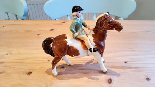 Beswick skewbald pony with - beswick,