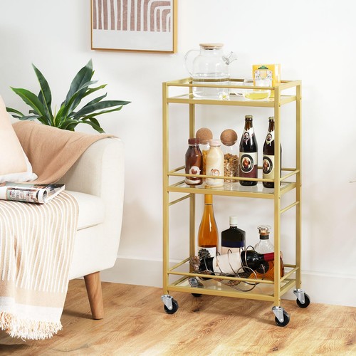 Mahancris tier bar cart for - 3,