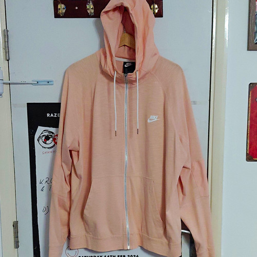 Nike men pink full zip - nike,